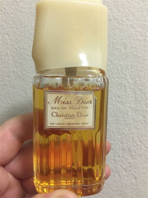 vintage christian dior miss perfume